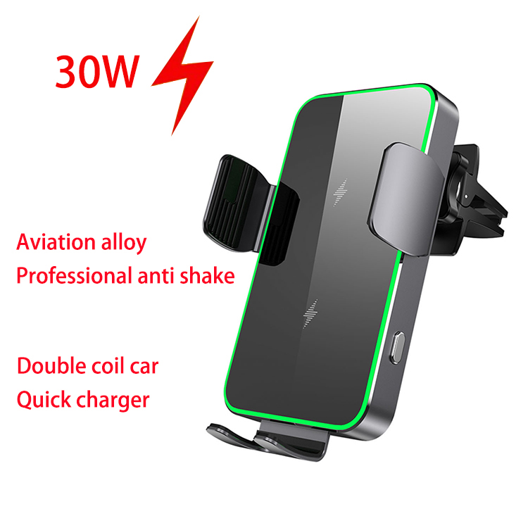Magnetic Phone Holder For Car Vent - Uchwyt samochodowy na telefon z ładowarką