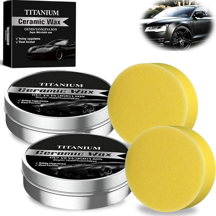 Car Scratch Repair Polishing Wax Paste - Zestaw do polerowania samochodu z woskiem