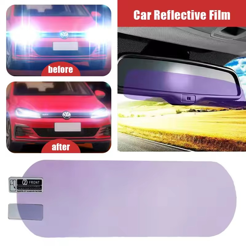 Anti Glare Car Rearview Mirror Film - Folia antyodblaskowa do wnętrza samochodu, lusterka