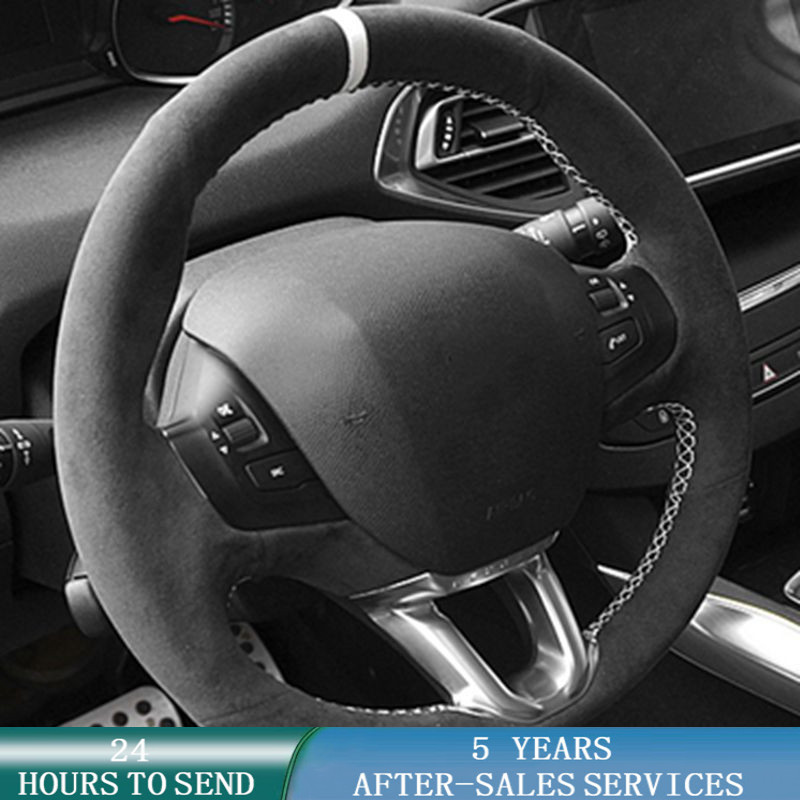 Car Steering Wheel Cover Anti Slip Breathable - Dostosowany pokrowiec na kierownicę samochodową antypoślizgowy