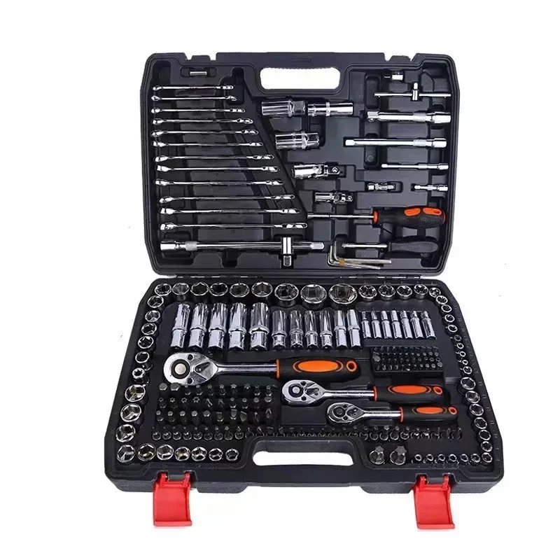 Auto Repair Tools - Zestaw narzędzi samochodowych 2026, 216 elementów,