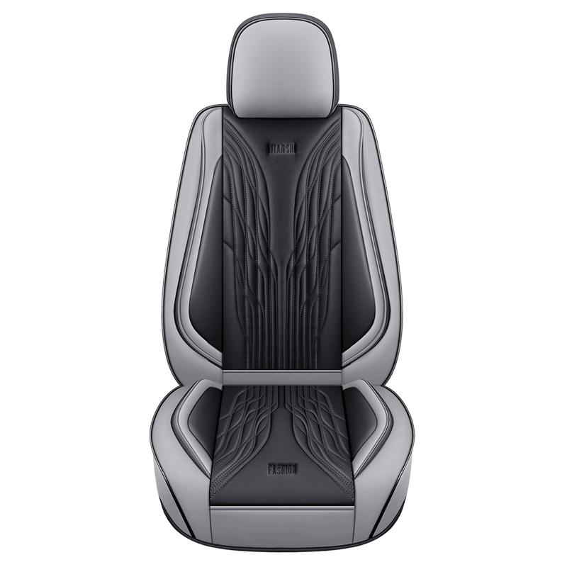 Leather Car Seat Covers Full Set Universal - Nowe Luksusowe Pokrowce na Siedzenia Samochodowe