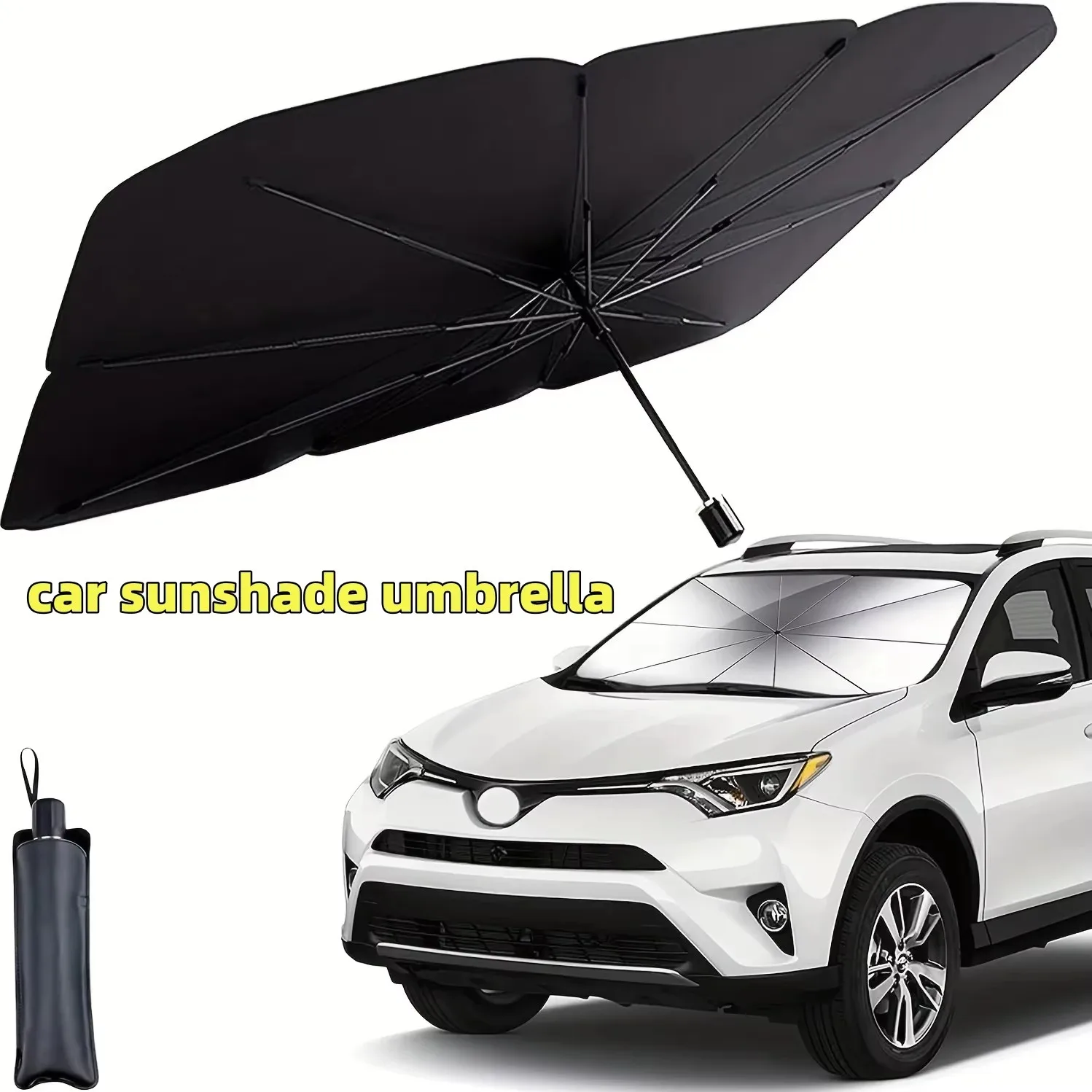 Car Sunshade Windshield Umbrella Foldable - Wielofunkcyjne, wygodne, składane osłony przeciwsłoneczne na