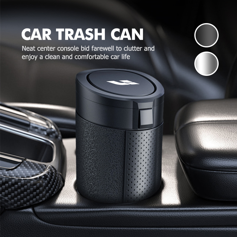Waterproof Car Trash Can With Lid - Wytrzymały, wodoodporny kosz na śmieci do