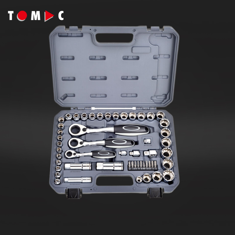 Auto Repair Tools - Zestaw kluczy nasadowych TOMAC 52 szt.