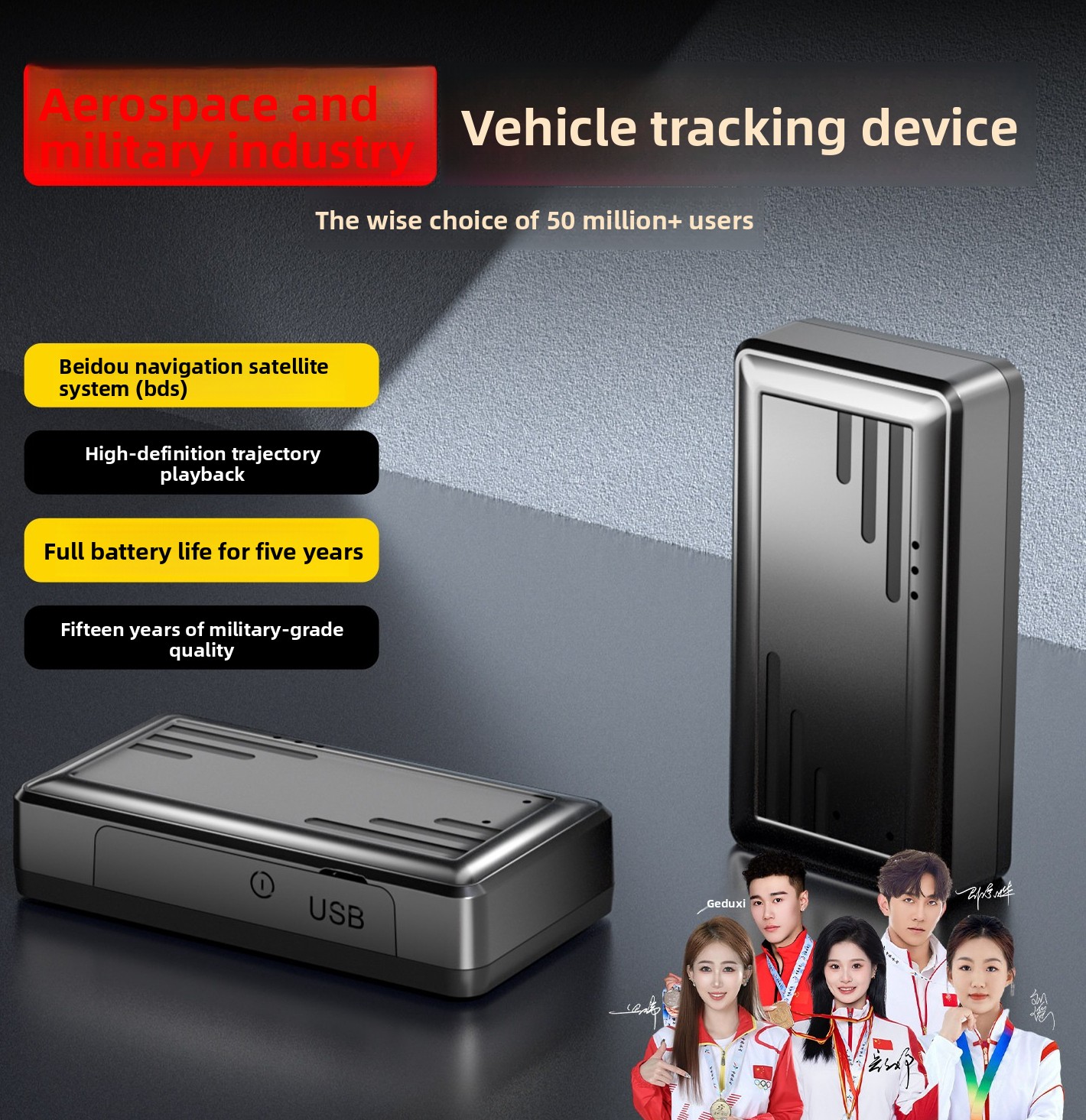 Car Care - Lokalizator GPS Beidou z funkcją śledzenia