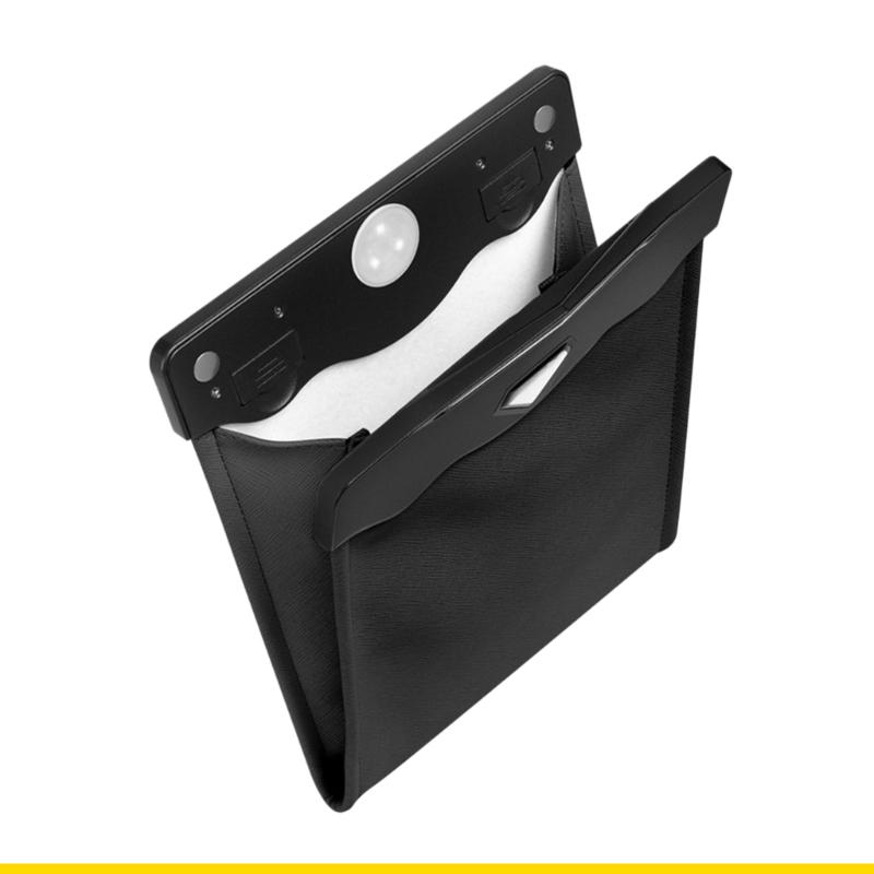 Waterproof Car Trash Can With Lid - SZCH Uniwersalny pojemnik na śmieci na