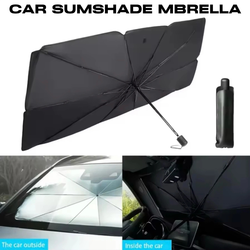 Car Sunshade Windshield Umbrella Foldable - Składana osłona przeciwsłoneczna do samochodu w