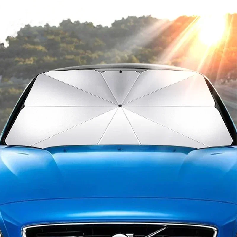 Car Sunshade Windshield Umbrella Foldable - Składana osłona przeciwsłoneczna do samochodu, parasol