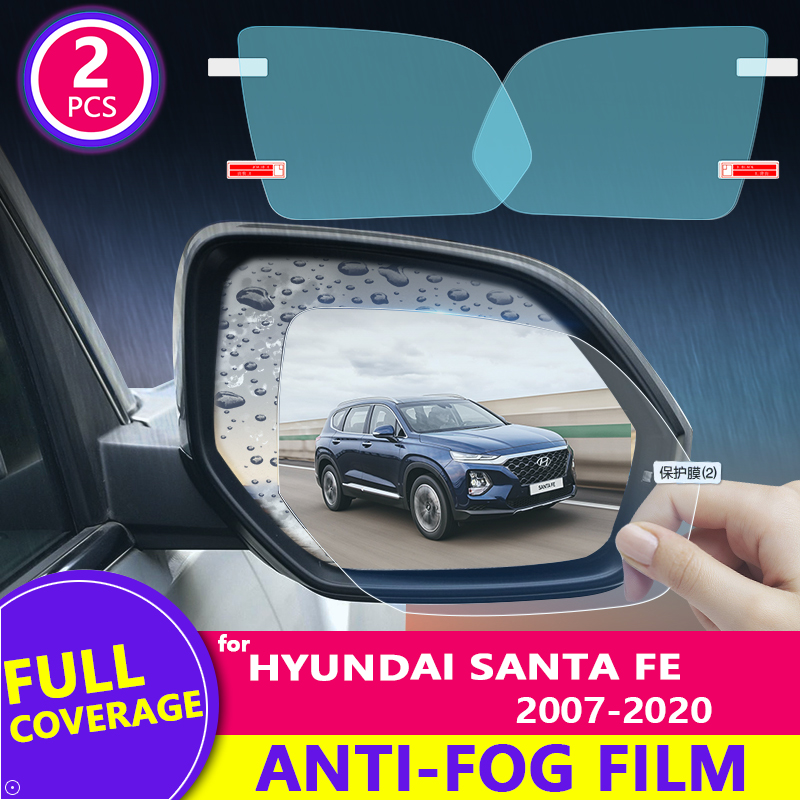Anti Glare Car Rearview Mirror Film - Dla Hyundai Santa Fe 2007-2020 (CM