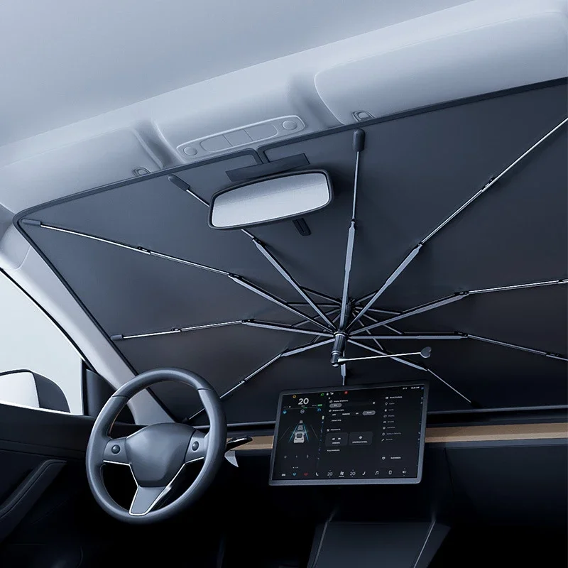 Car Sunshade Windshield Umbrella Foldable - Składana osłona przeciwsłoneczna na przednią szybę