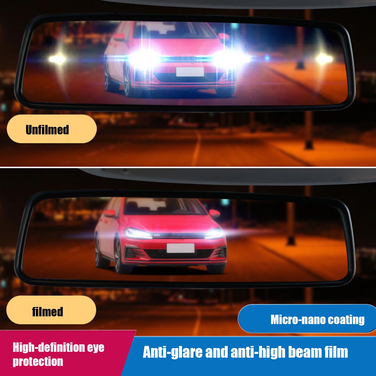 Anti Glare Car Rearview Mirror Film - Folia antyodblaskowa na lusterko wewnętrzne samochodu,
