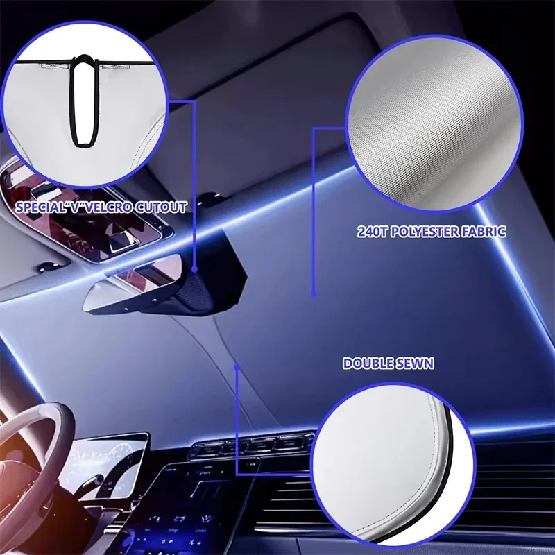 Osłona przeciwsłoneczna do sam – Car Sunshade Windshield Umbrella Foldable recenzja i cena