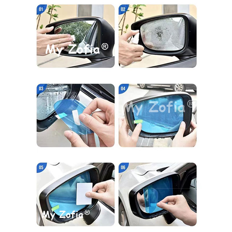 Folia przeciwdeszczowa na lust – Anti Glare Car Rearview Mirror Film recenzja i cena