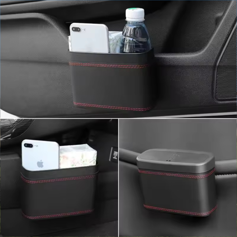 Mały przenośny kosz na śmieci  – Waterproof Car Trash Can With Lid recenzja i cena