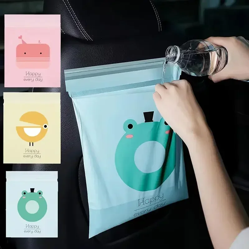 Worek na śmieci do samochodu,  – Waterproof Car Trash Can With Lid recenzja i cena