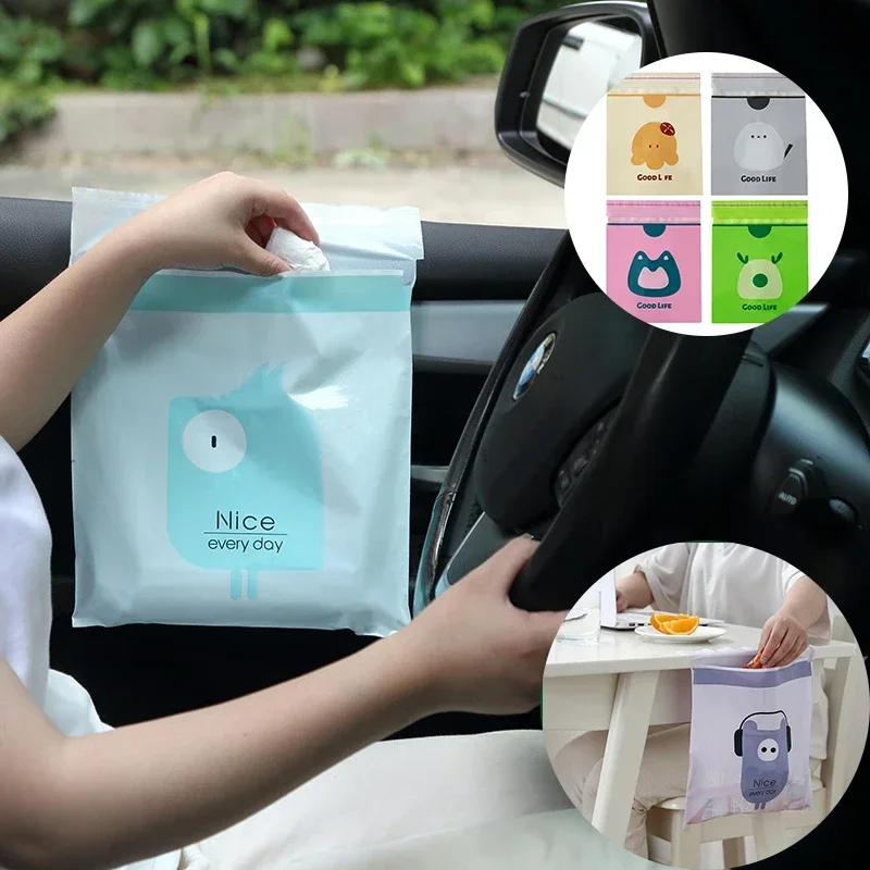 Worek na śmieci do samochodu,  – Waterproof Car Trash Can With Lid recenzja i cena