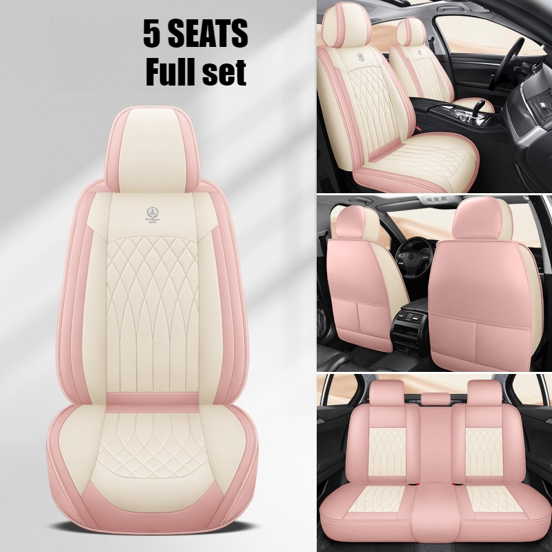Komplet uniwersalnych pokrowcó – Leather Car Seat Covers Full Set Universal recenzja i cena