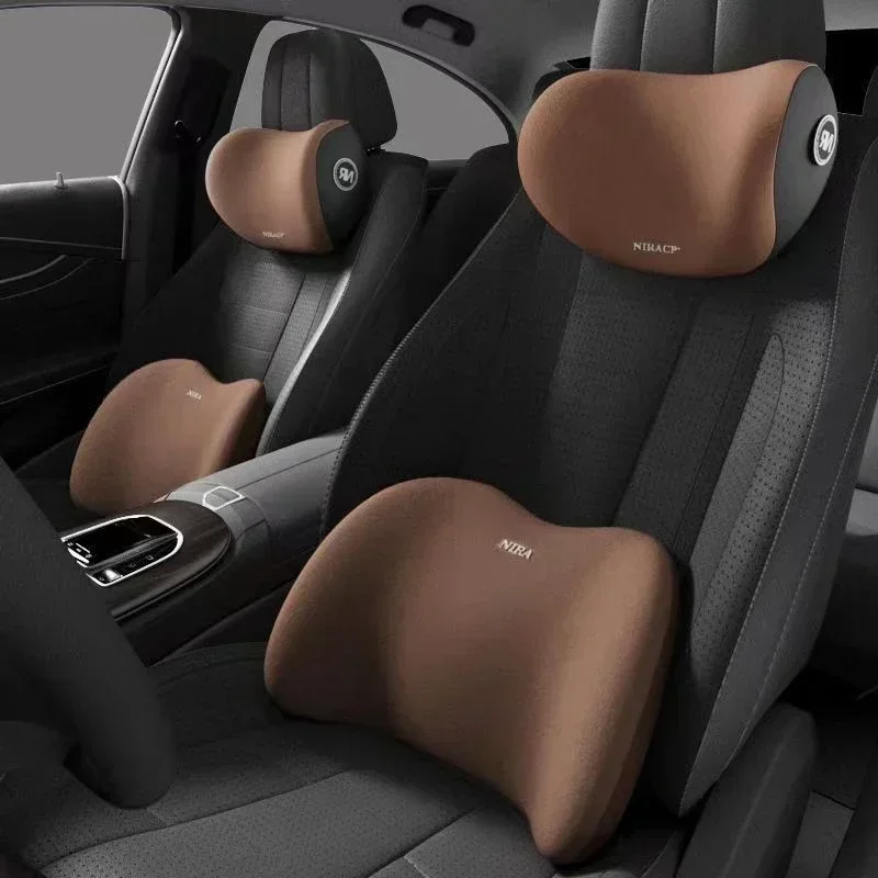 Uniwersalna poduszka pod kark  – Memory Foam Car Neck Pillow Lumbar Support recenzja i cena