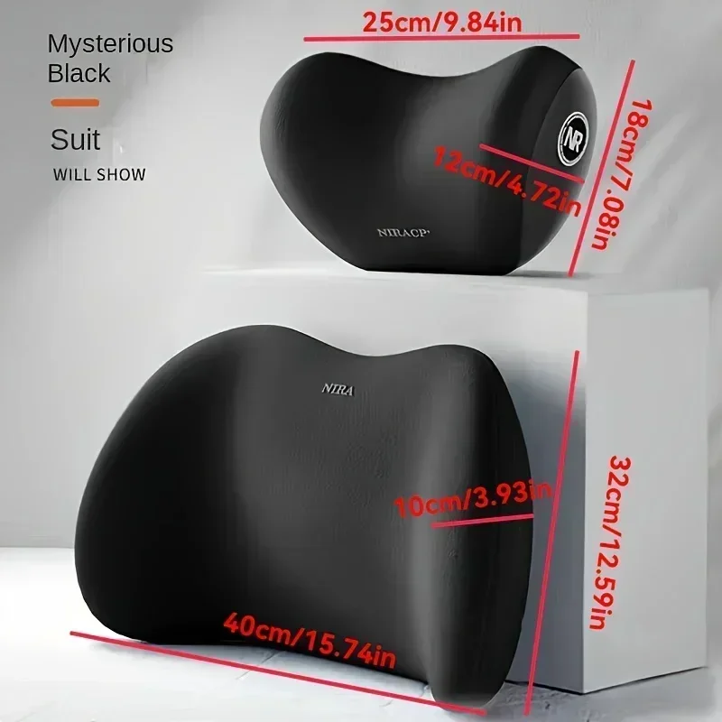 Uniwersalna poduszka pod kark  – Memory Foam Car Neck Pillow Lumbar Support recenzja i cena