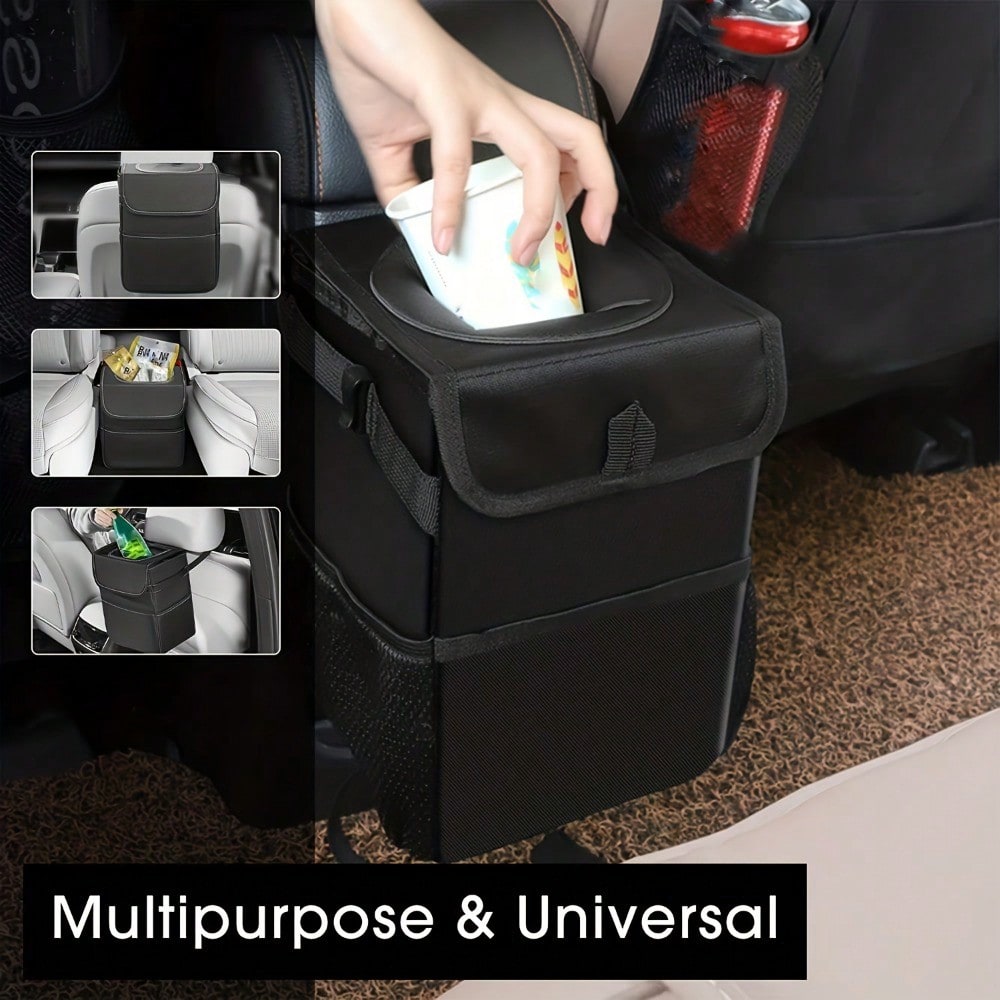 Przenośny, wodoodporny kosz na – Waterproof Car Trash Can With Lid recenzja i cena