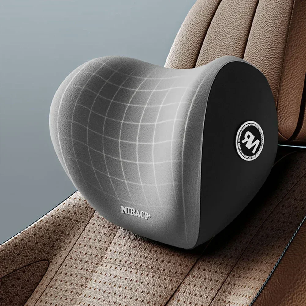 Zagłówek samochodowy Podparcie – Memory Foam Car Neck Pillow Lumbar Support recenzja i cena