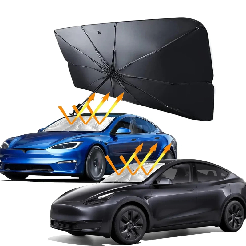 Składana osłona przeciwsłonecz – Car Sunshade Windshield Umbrella Foldable recenzja i cena