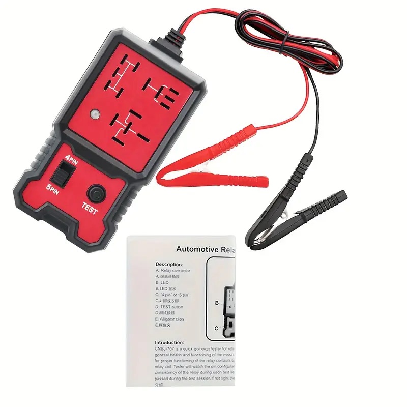 CNB-707 Uniwersalny tester aku – Car Electronics recenzja i cena
