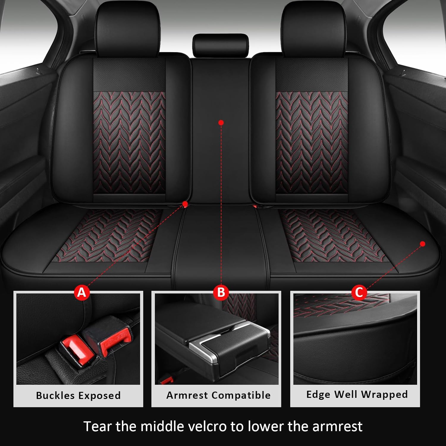 Uniwersalne pokrowce na fotele – Leather Car Seat Covers Full Set Universal recenzja i cena