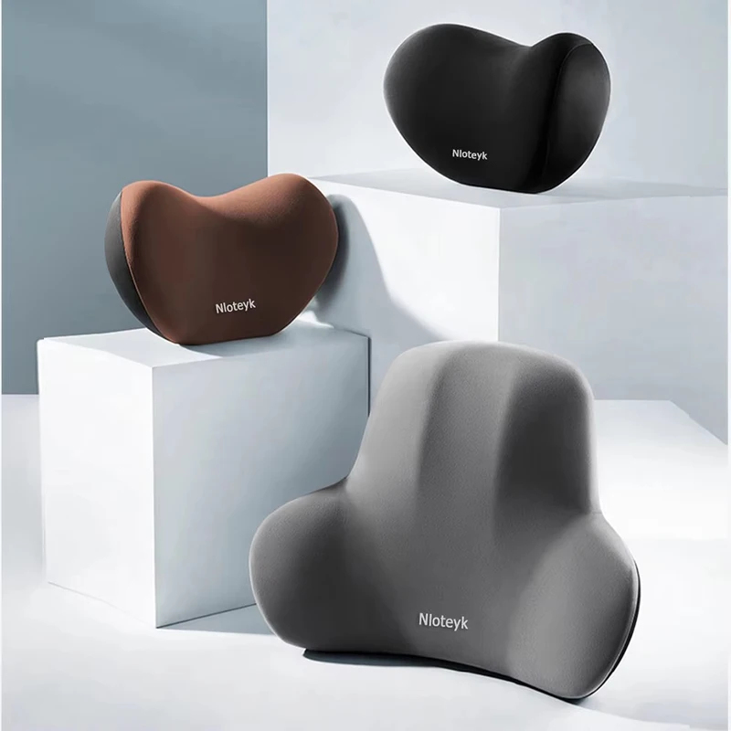 Poduszka samochodowa pod szyję – Memory Foam Car Neck Pillow Lumbar Support recenzja i cena