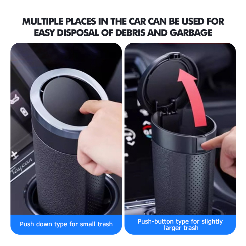 Samochodowy kosz na śmieci, wy – Waterproof Car Trash Can With Lid recenzja i cena