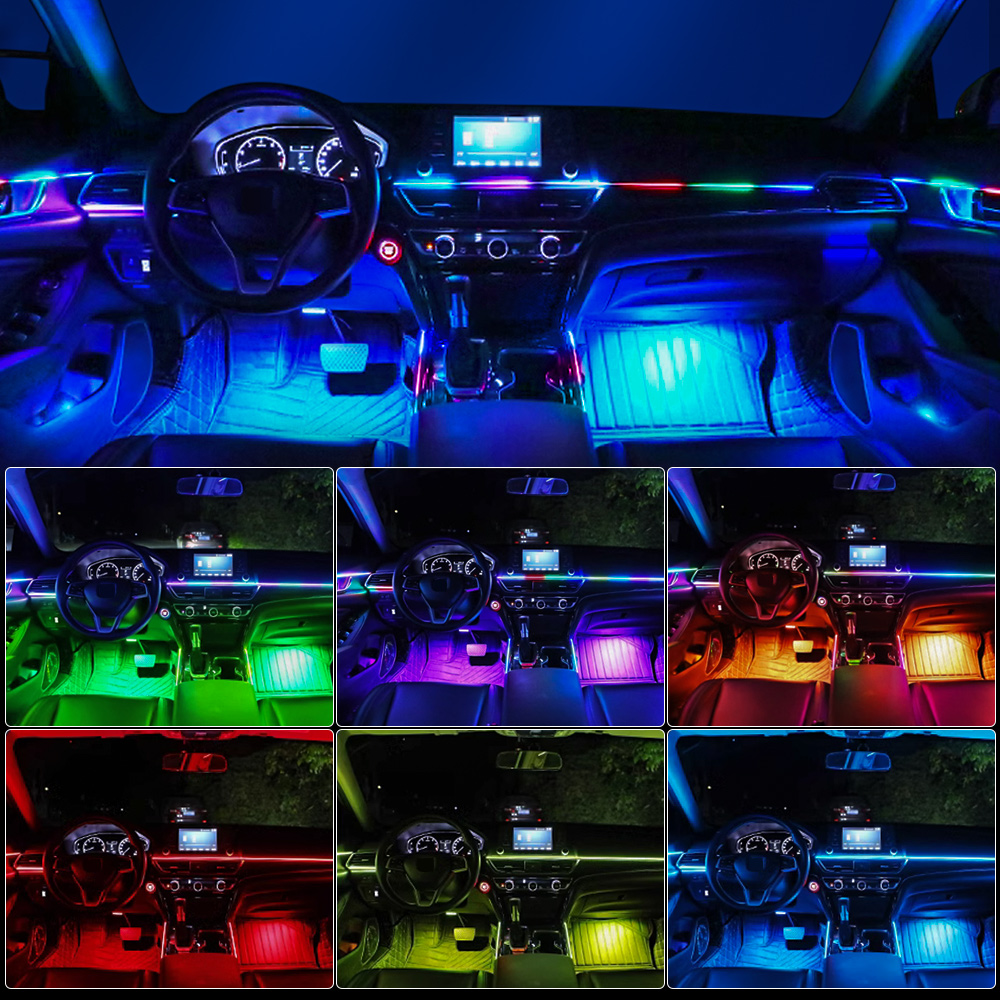 Zestaw LED RGB Symphony Stream – Led Ambient Interior Car Lights App Control recenzja i cena