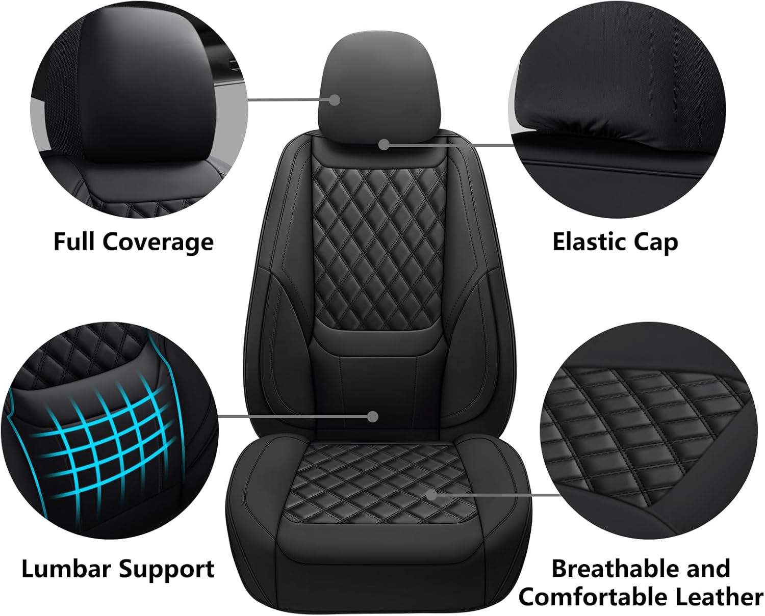 Hurtowe uniwersalne pokrowce n – Leather Car Seat Covers Full Set Universal recenzja i cena