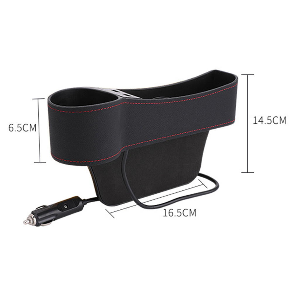 Uniwersalny schowek do wypełni – Seat Gap Filler Organizer With Usb Charger recenzja i cena
