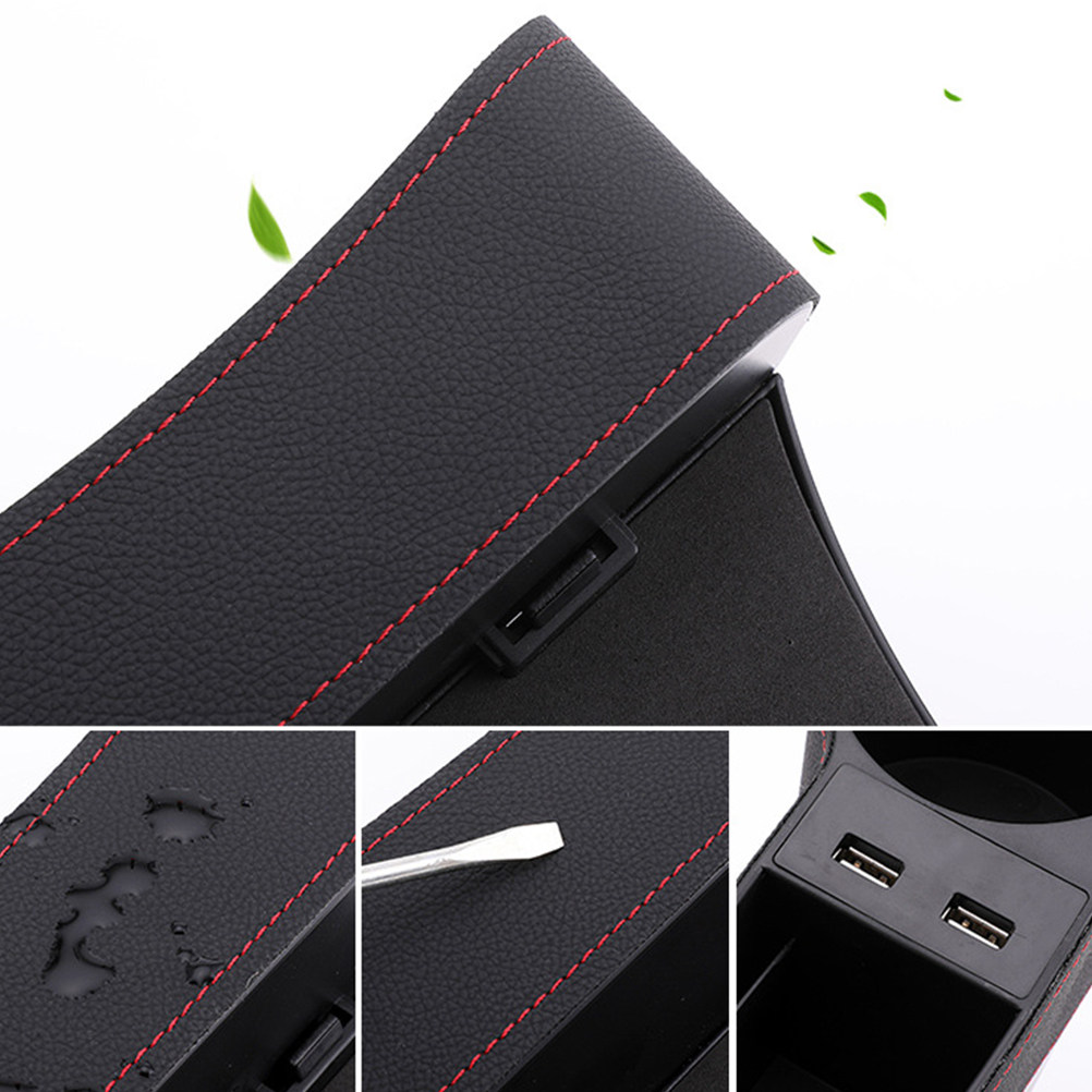 Uniwersalny schowek do wypełni – Seat Gap Filler Organizer With Usb Charger recenzja i cena