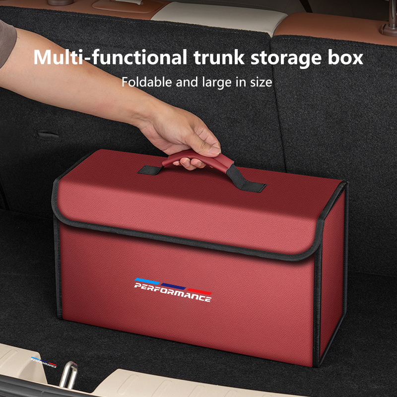 Skórzany organizer do bagażnik – Car Trunk Organizer Foldable Storage Box recenzja i cena