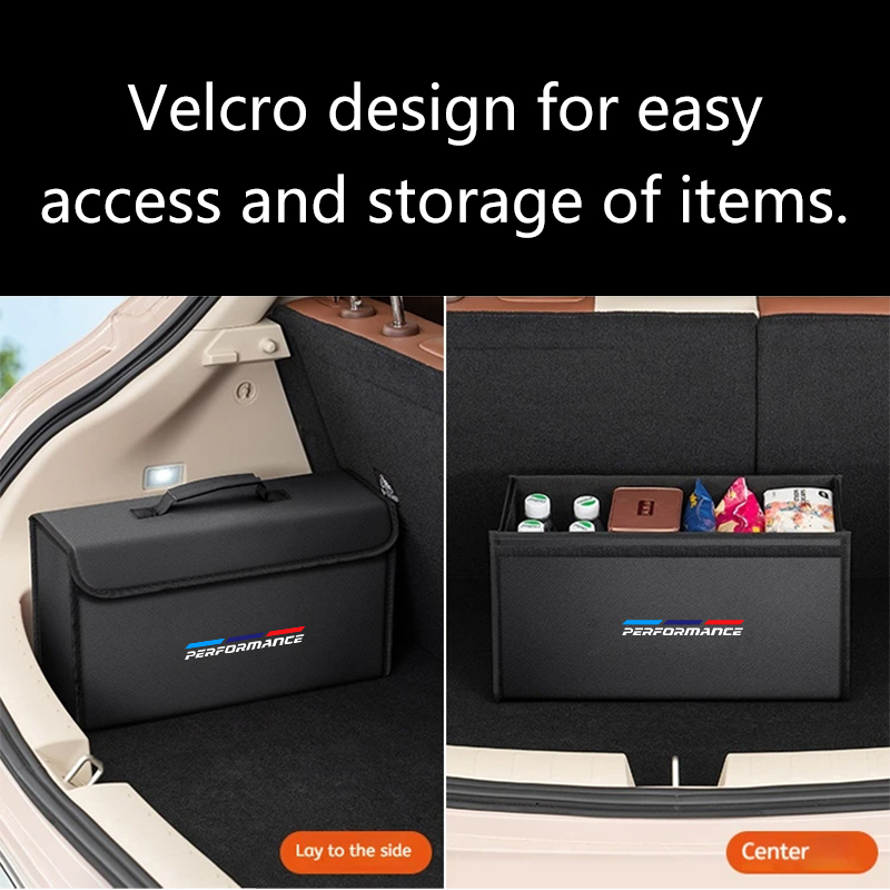 Skórzany organizer do bagażnik – Car Trunk Organizer Foldable Storage Box recenzja i cena