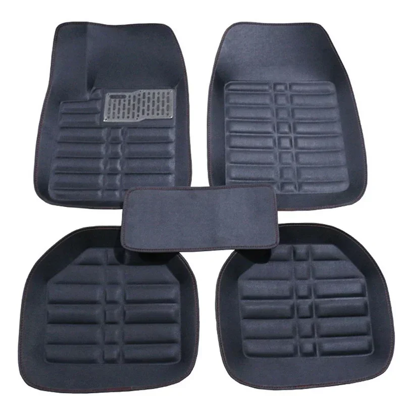 5 szt. Premium Łatwe w Czyszcz – Car Floor Mats Universal Waterproof Leather recenzja i cena