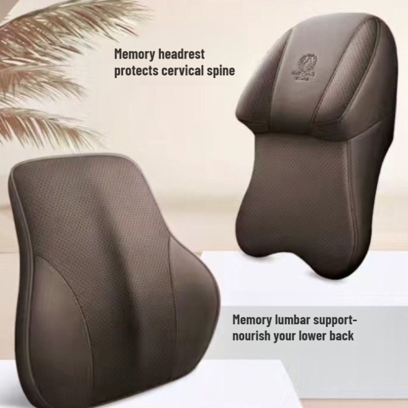 Nowy Uniwersalny Minimalistycz – Memory Foam Car Neck Pillow Lumbar Support recenzja i cena