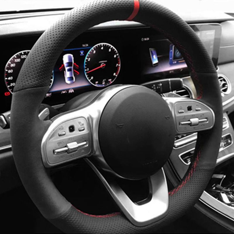 Antypoślizgowy czarny zamszowy – Car Steering Wheel Cover Anti Slip Breathable recenzja i cena