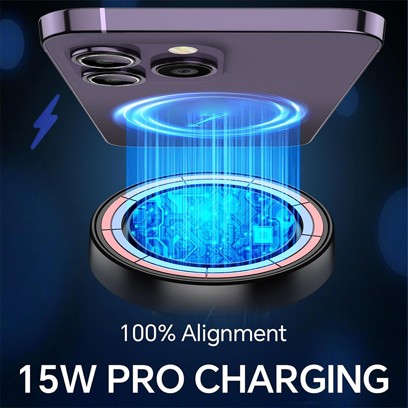 Magnetyczna bezprzewodowa łado – Wireless Car Charger Mount Fast Charging recenzja i cena
