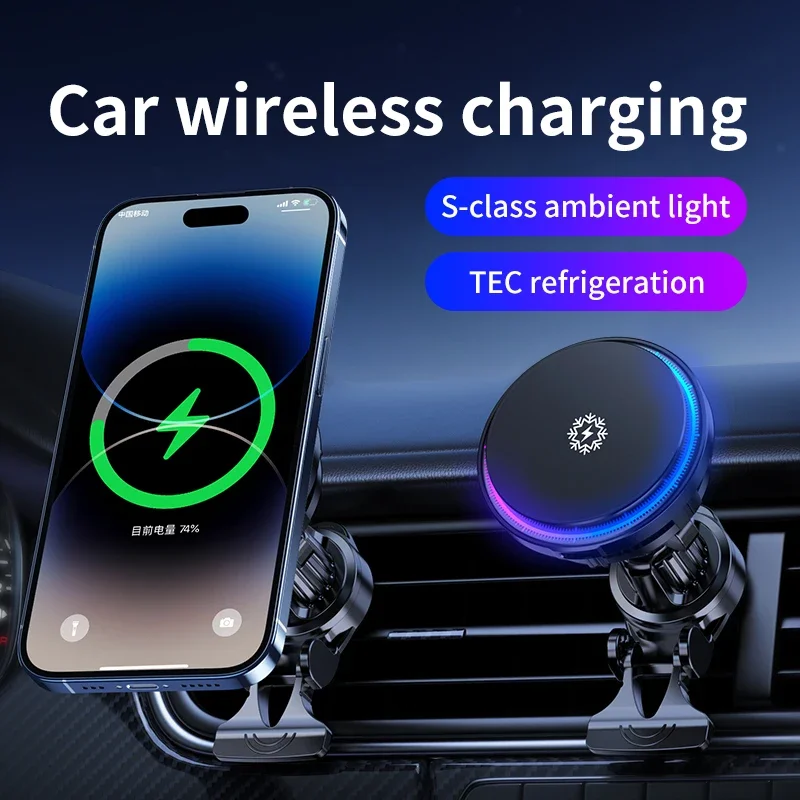 Magnetyczna bezprzewodowa łado – Wireless Car Charger Mount Fast Charging recenzja i cena