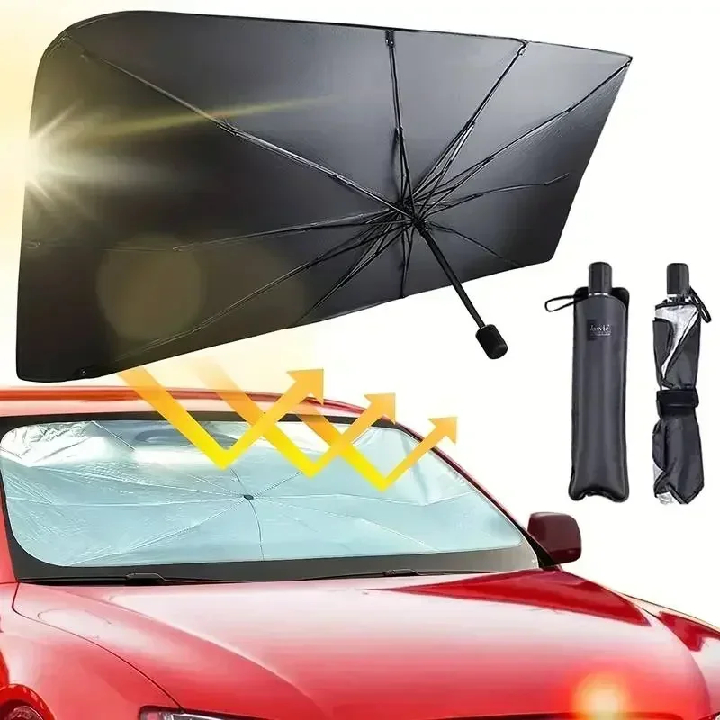 Wielofunkcyjne, wygodne, skład – Car Sunshade Windshield Umbrella Foldable recenzja i cena