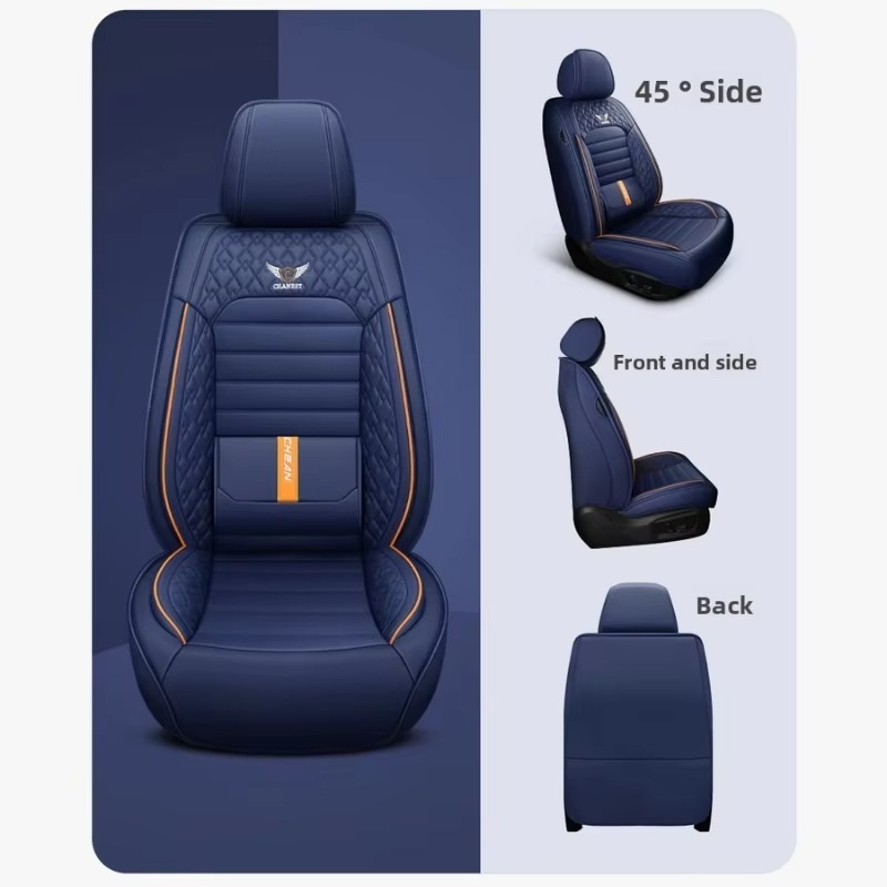 Luksusowe pokrowce na siedzeni – Leather Car Seat Covers Full Set Universal recenzja i cena