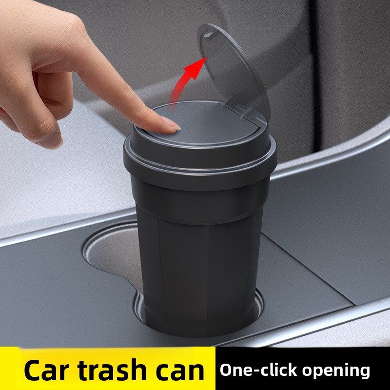 Samochodowy kosz na śmieci, wo – Waterproof Car Trash Can With Lid recenzja i cena