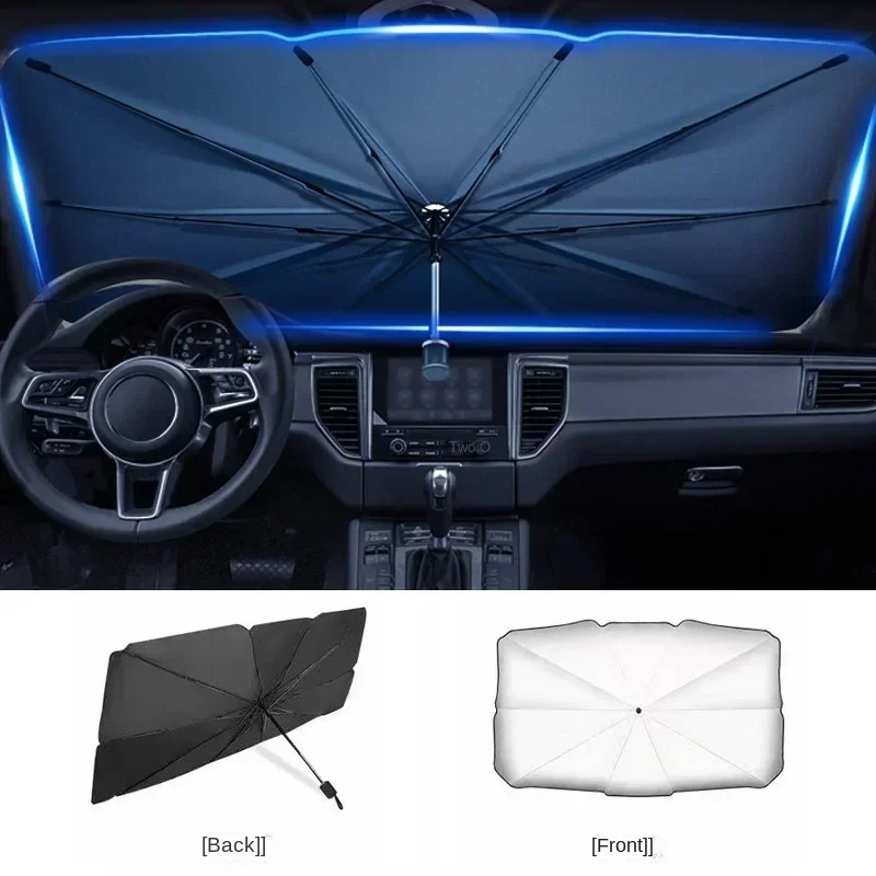 Wielofunkcyjne, wygodne, skład – Car Sunshade Windshield Umbrella Foldable recenzja i cena