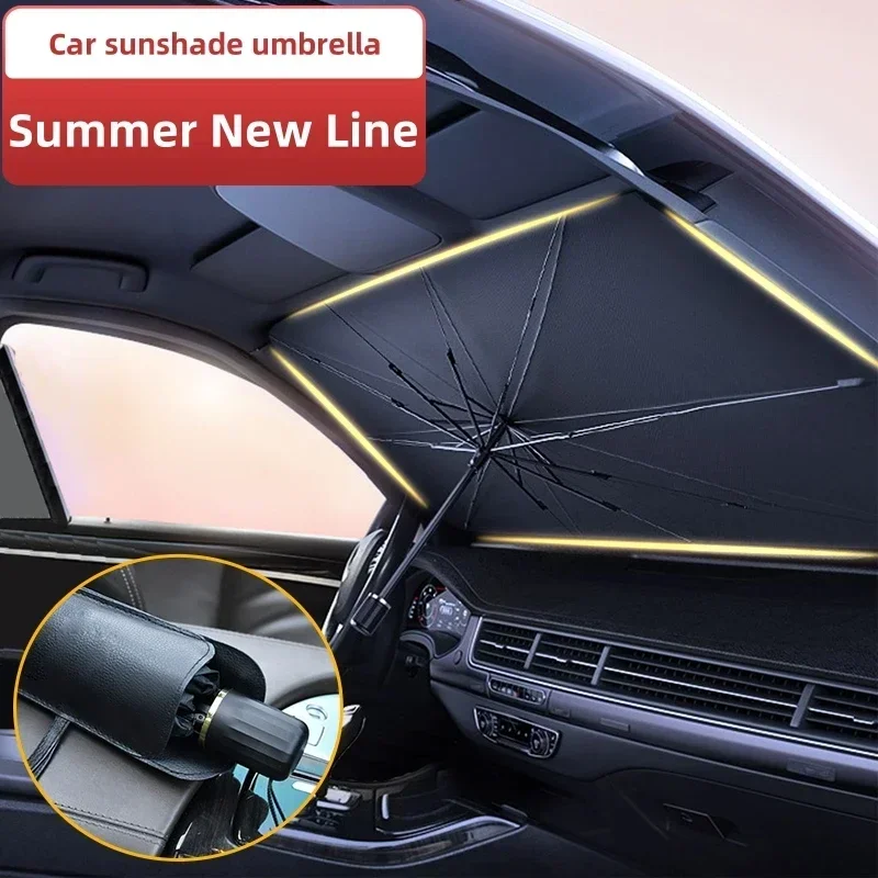 Wielofunkcyjne, wygodne, skład – Car Sunshade Windshield Umbrella Foldable recenzja i cena