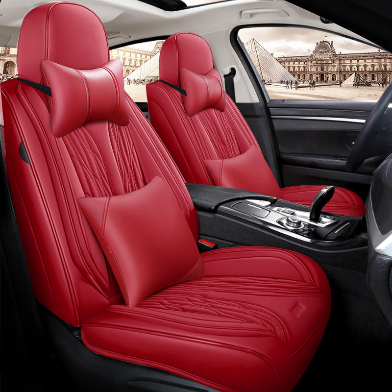 Nowe Luksusowe Pokrowce na Sie – Leather Car Seat Covers Full Set Universal recenzja i cena