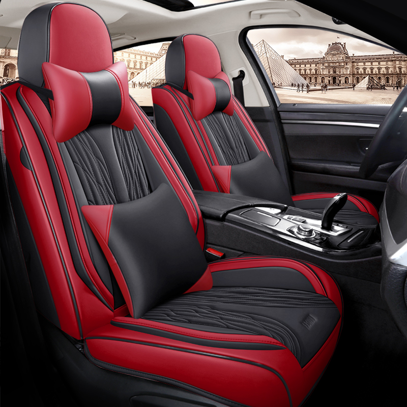 Nowe Luksusowe Pokrowce na Sie – Leather Car Seat Covers Full Set Universal recenzja i cena