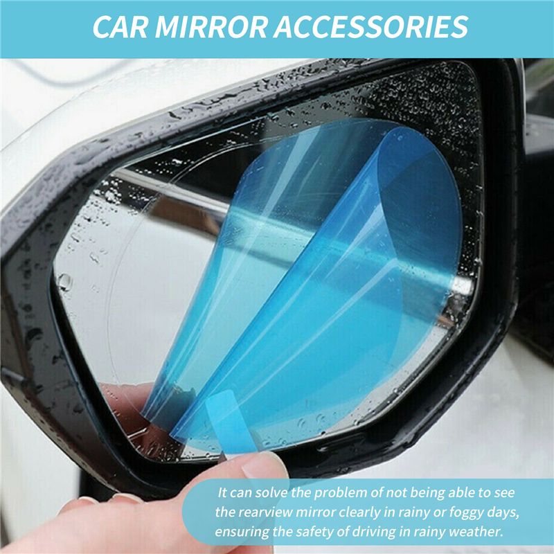 A10E-4 szt. Folia na lusterka  – Anti Glare Car Rearview Mirror Film recenzja i cena